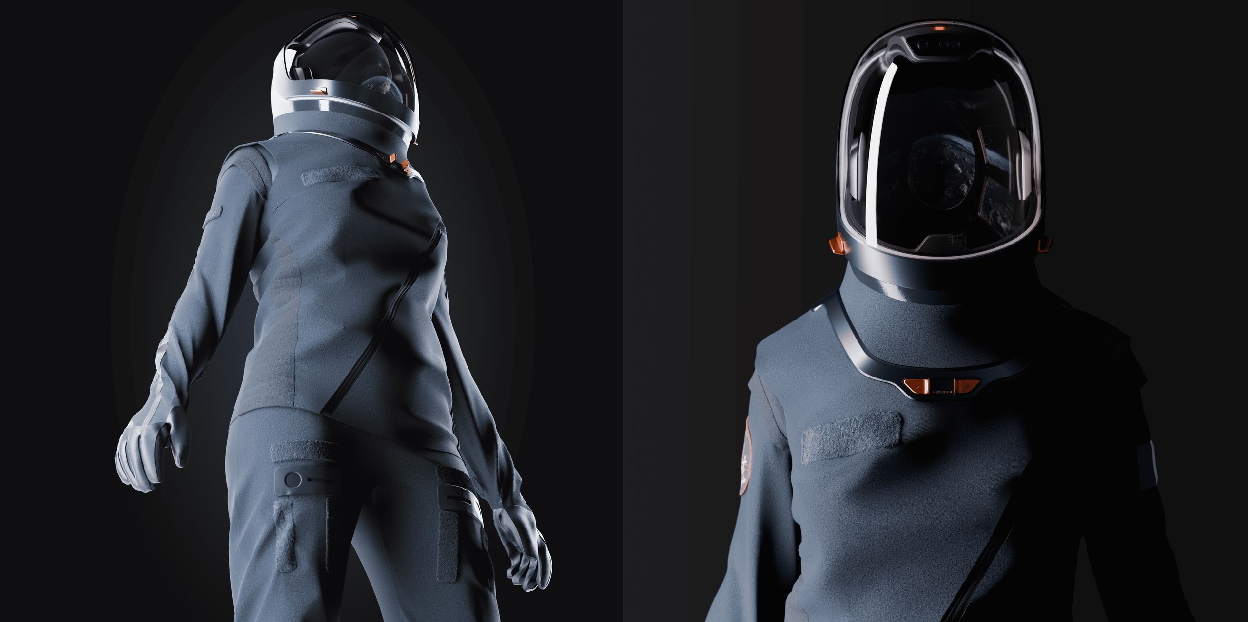 未來太空衣像運動服一樣好穿 2分鐘就搞定