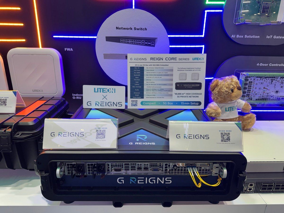 MWC 2026:HTC G REIGNS 與光寶科技展示德國 5G 專網與 XR 應用