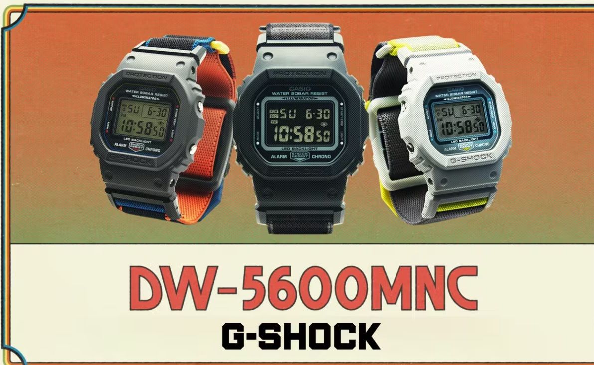 全新 G-SHOCK 錶帶可以拉到 2.7 倍長手套外也能直接戴