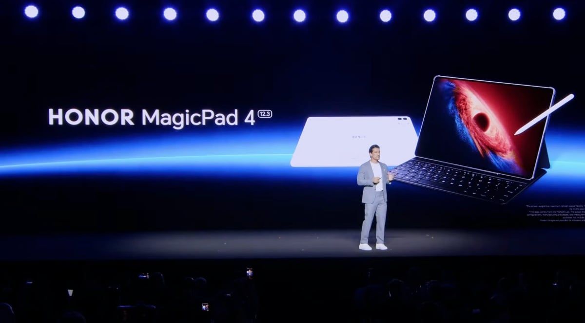 爭取「世界最薄」的頭銜?榮耀發表全新折疊手機Magic V6,同場加映4.8mm超薄平板與AI筆電