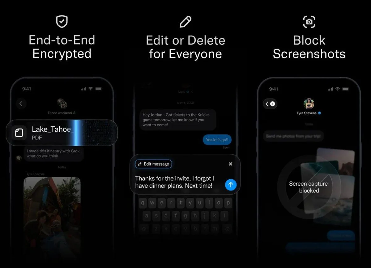 將私訊獨立出來！X正式推出專屬通訊App「XChat」，主打端到端加密與無廣告體驗