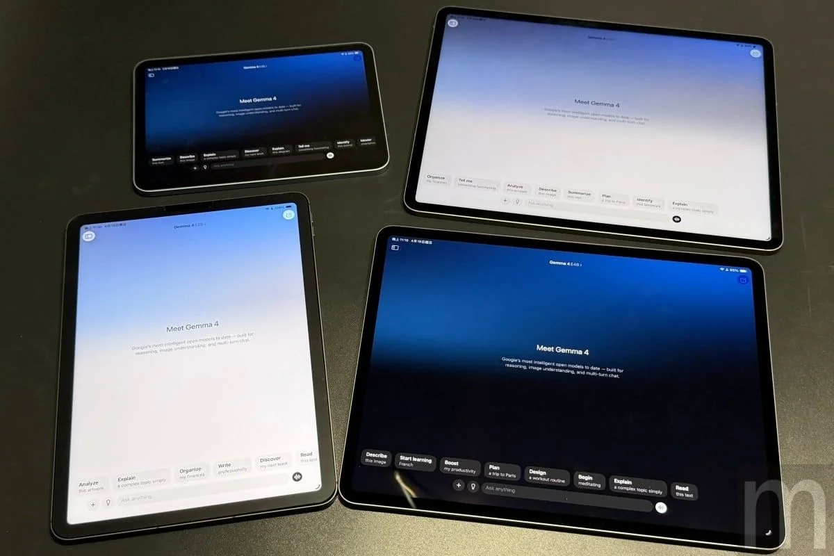 動手玩/換上M4處理器、直升12GB記憶體的13吋iPad Air,換上C1X晶片確立全自主設計與AI佈局