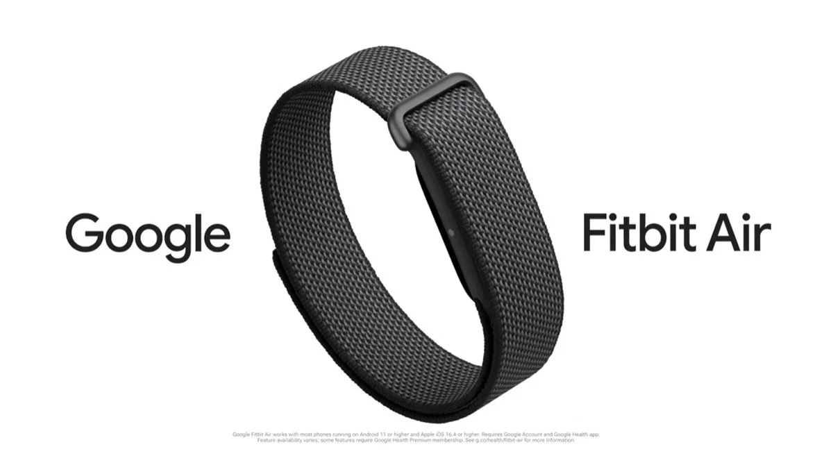Google公布無螢幕智慧手環Fitbit Air，售價99美金