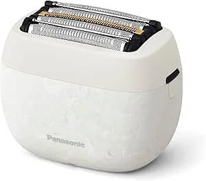 Panasonic ラムダッシュ パームインシェーバー 男士剃鬚刀 緊湊 石紋調型別 5片刀片 白色大理石 ES-PV6A-W