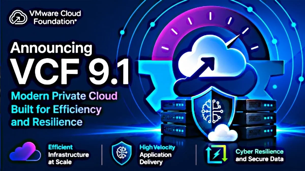 博通推 VCF 9.1 私有雲平台助企業降低 AI 成本並掌握資料主權