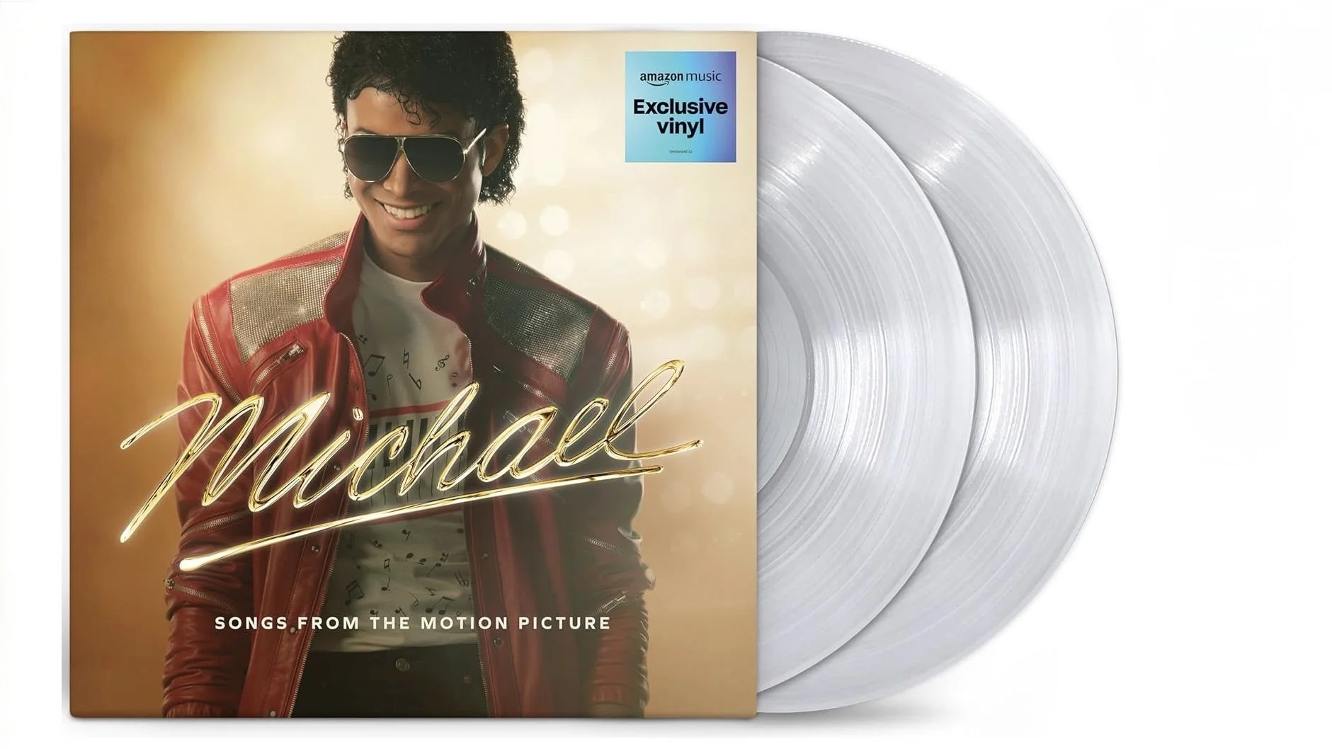 麥可傑克森傳記電影《Michael》｜日亞限定「極致透明彩膠唱片」原聲帶，帶你重溫流行樂之王的誕生！
