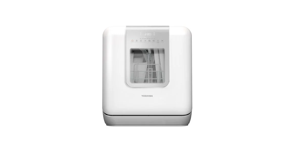 東芝桌上型洗碗機特價6788元 接水管後立刻用、具備單獨乾燥模式