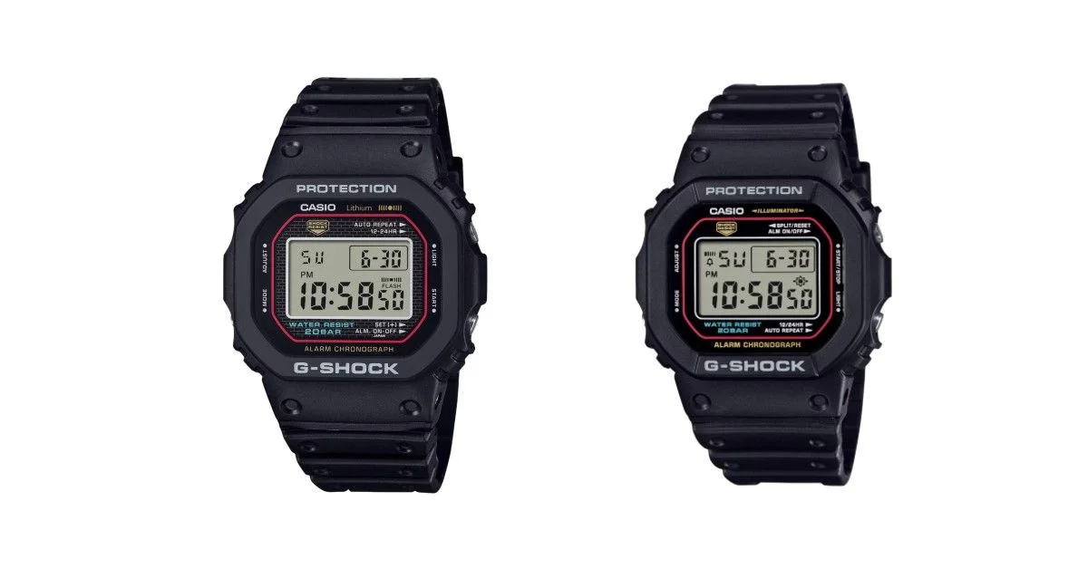回歸電子錶懷抱 Casio DW-5600RL-1復古外型首選 DW-5000R-1A買不下手這款更便宜