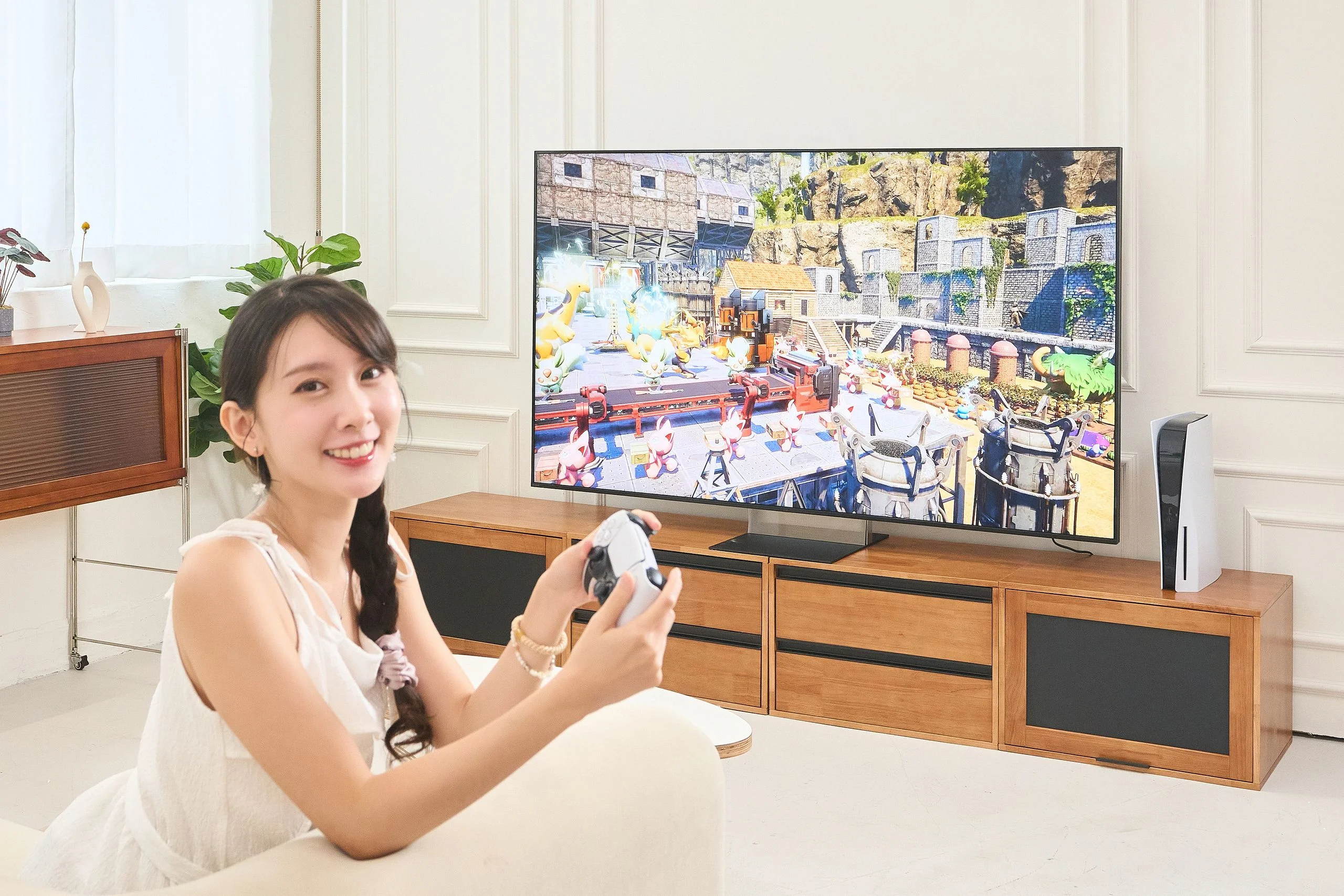Sony BRAVIA 的 True RGB 透過三色 LED 各自獨立發光，提供更純淨的色彩與更細膩的 4K 畫質。