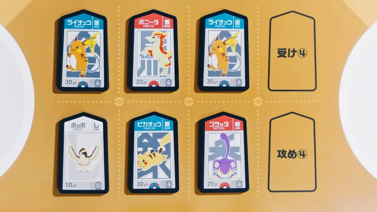 寶可夢Goita實體桌遊採2對2將棋對戰 目標是出完手中的牌 這款台灣有得買