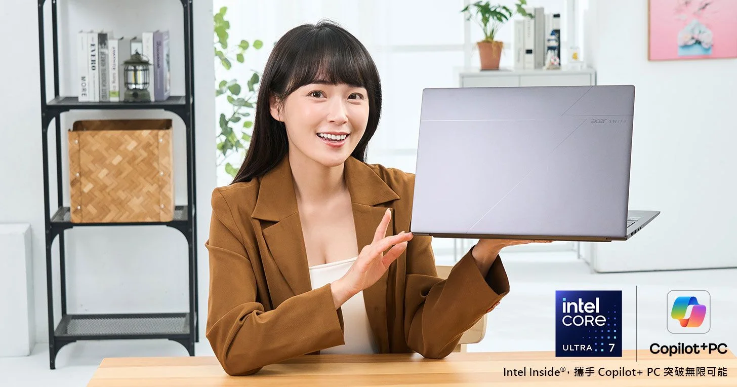 大螢幕與極致輕薄兼具！Acer Swift Go 16 AI 開箱實測：3K OLED 視覺震撼、AI 運算效能全開、創新兩用觸控板成就行動商務新體驗