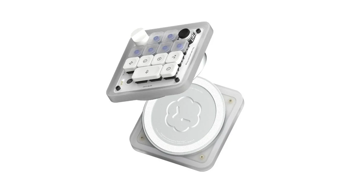 Open AI推Codex專用鍵盤Codex Micro 使用快捷鍵操作AI功能、LED燈號