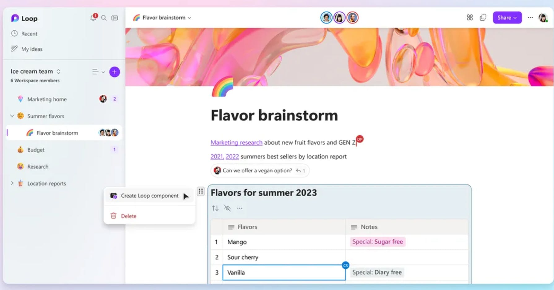 打Notion 還是Slack？微軟推Office 協作平台「Loop」，有AI Copilot 可幫忙寫作- INSIDE