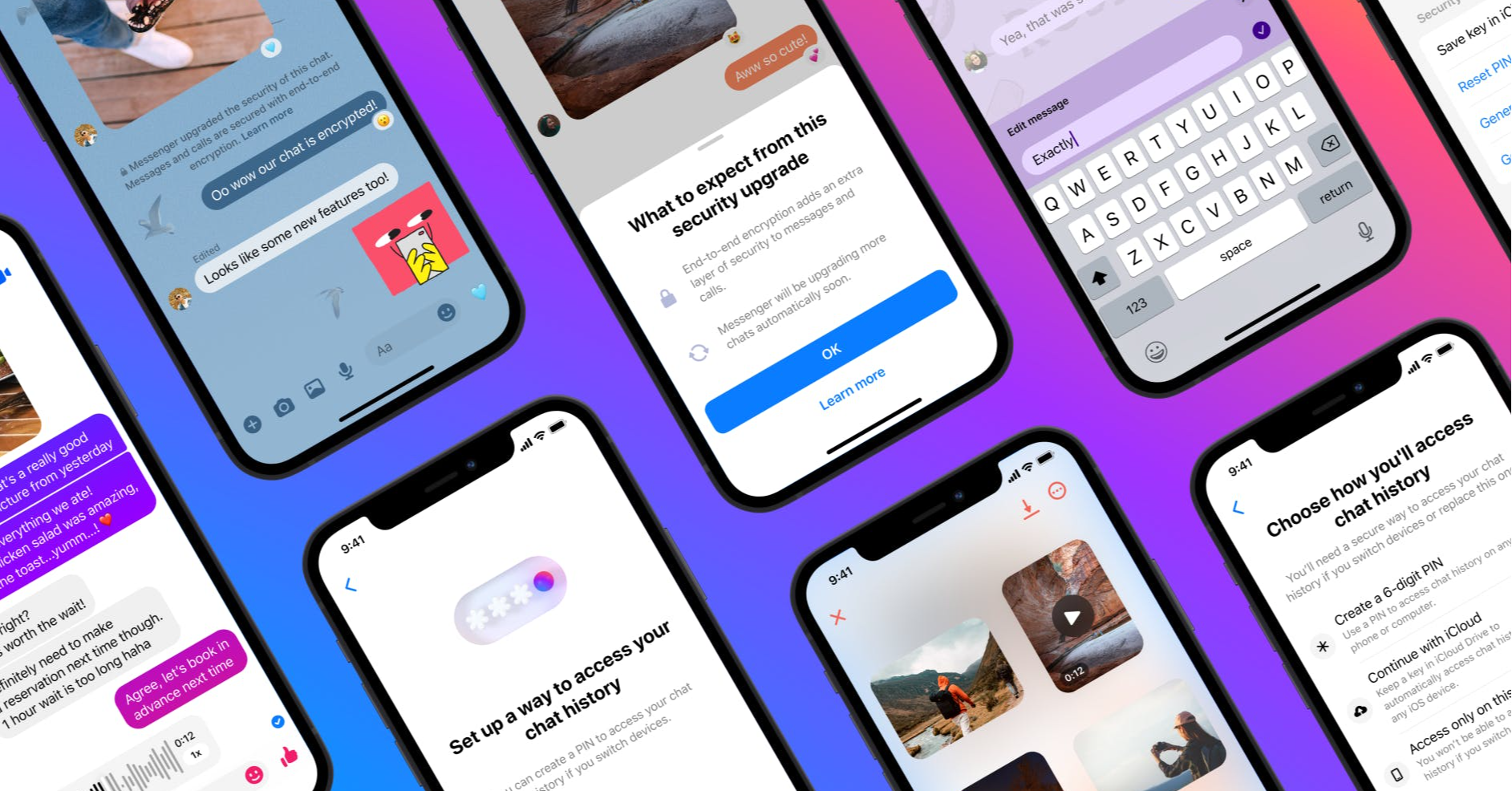 端到端加密正式成Messenger 預設了！Meta 也增加訊息修改功能- INSIDE