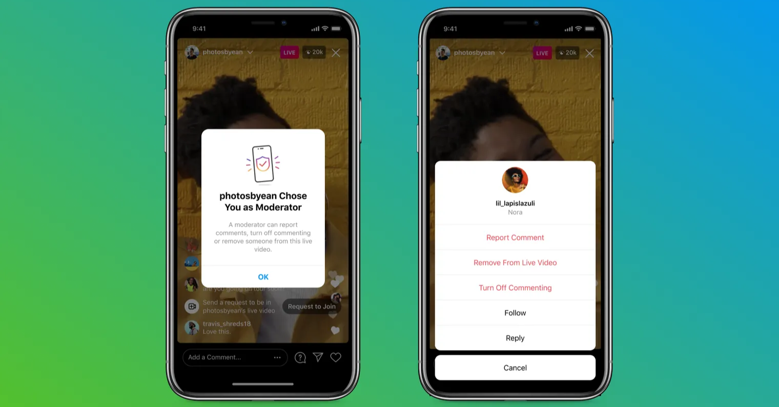 IG 直播有管理員了！新增功能加強社群經營- INSIDE
