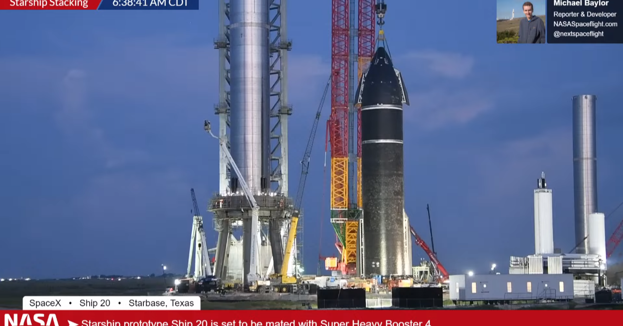 完全體！SpaceX 成功組成史上最高「星艦」載人火箭- INSIDE