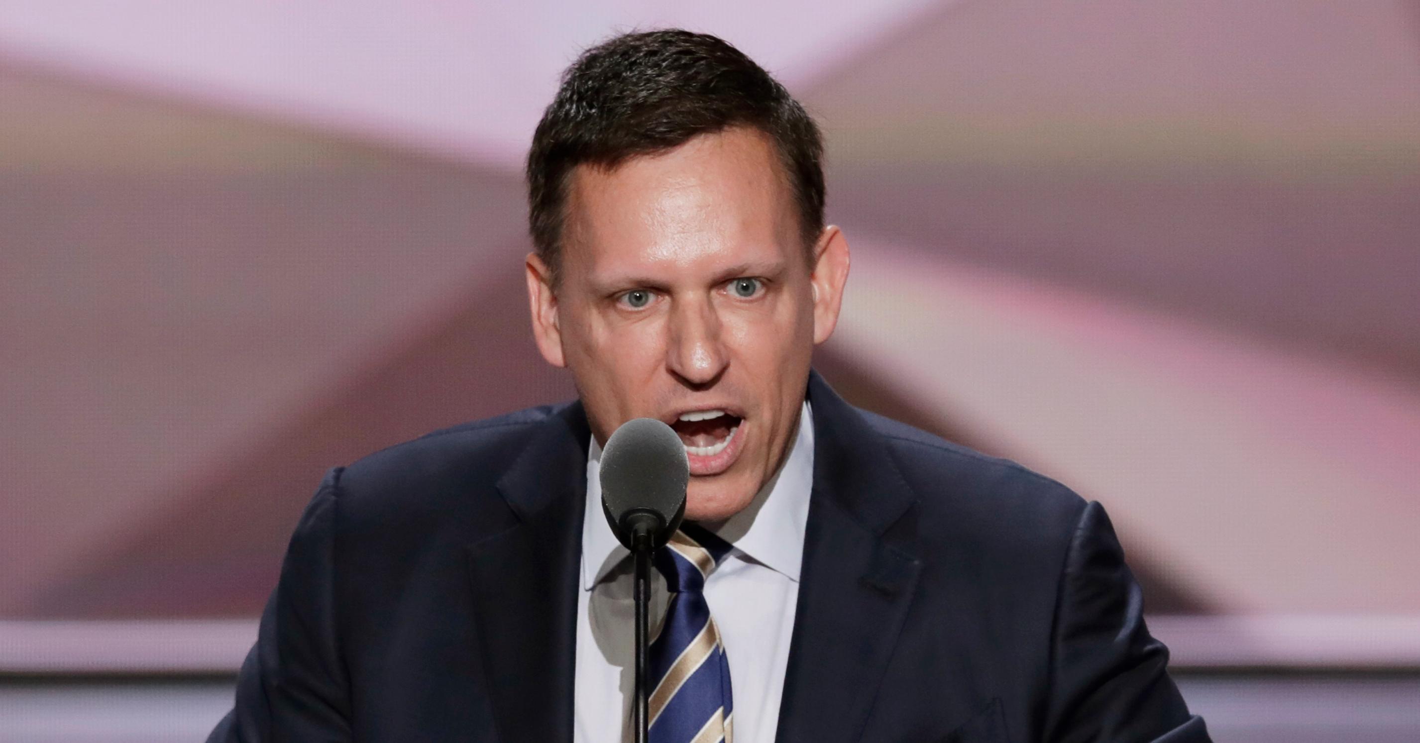 Peter Thiel 認為比特幣可能成為中國的金融武器- INSIDE