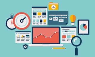 Flat design vector illustration icons set of website SEO optimization, programming process and web analytics elements. Isolated 