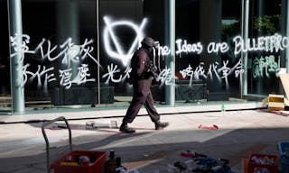 理工大學香港警察抗爭