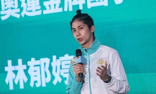 113全民運在屏東　林郁婷記者會分享奧運經歷