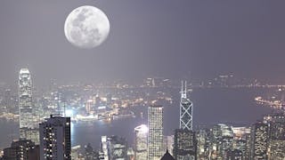 夜是，中秋月亮分外明