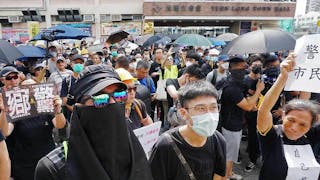 元朗遊行被拒 改作「行街」Yuen Long March Rejected “Strolling” Instead