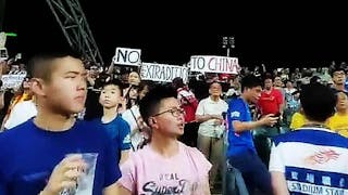 曼城傑志友賽 球迷示威盼國際關注 Fans Seek World Attention at Manchester Match