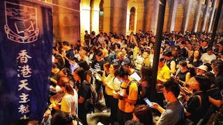 千人燭光遊行 天主教為港祈禱 1000 Join Candlelight Parade – Catholics Pray for Hong Kong