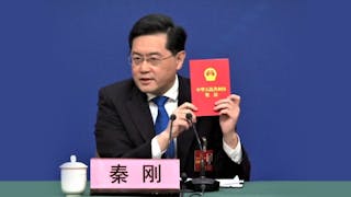 秦剛談中國外交：奉行互利共贏 反對冷戰思維