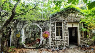 探索荒廢營地 Exploring Deserted Campsite