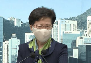 林鄭月娥：《港區國安法》儆惡懲奸 絕不被美國制裁嚇倒