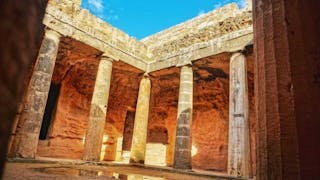 塞浦路斯帕福斯的皇帝陵墓 Tombs of the Kings in Paphos, Cyprus