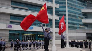 從升旗儀式看學生成就