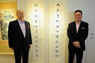 律師雙雄志同道合 名家書畫只展不賣