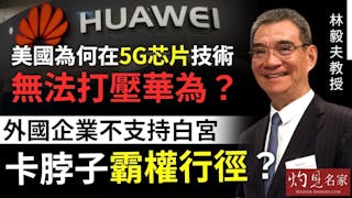 林毅夫教授：美國為何在5G芯片技術無法打壓華為？外國企業不支持白宮卡脖子霸權行徑？