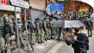 九龍9‧6大遊行 抗議延後選舉 無懼二千警力 Sep 6 Kowloon March to Protest Election Delay Undaunted by 2000 Police Deployed