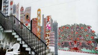 KATHAA – 印度民間藝術壁畫 KATHAA – Folk Art Mural from India