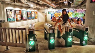 「逆時車站」展覽宣揚街頭文化 Time Travel Exhibition as Subway Station Celebrates Street Culture