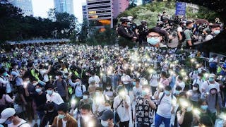 6‧9百萬人上街周年 數千人中環流水式大遊行 Thousands March in Waves in Central on Anniversary of June 9 Million Man March