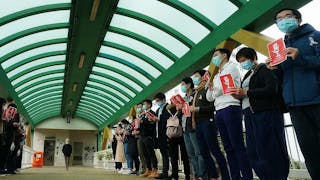 林鄭拒封關 數千醫護罷工望救港 Thousands of Medical Workers on Strike to Close China Border as Carrie Lam Refused