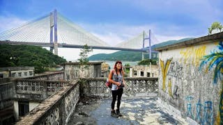 凱蒂探索被遺棄的馬灣村 Heather Explores Abandoned Ma Wan Village