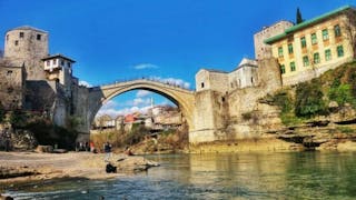 波斯尼亞和黑塞哥維那的莫斯塔 Mostar of Bosnia & Herzegovina