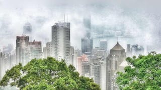 浮雲罩香江 Clouds Floating Above Hong Kong