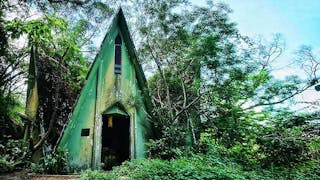 神秘廢棄蓮花形印度廟 Mysterious Abandoned Lotus-shaped Hindu Temple