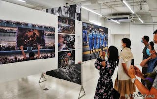 香港反送中抗爭突出世界新聞攝影展 Hong Kong Protests Prominent at World Press Photo Exhibition after being Nixed