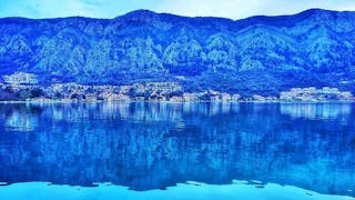 黑山國高托爾的倒影 Reflection at Kotor in Montenegro