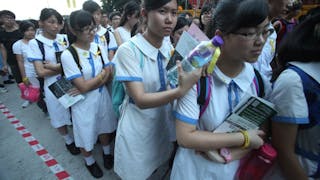 政改表決後 教育起動時