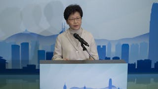 林鄭月娥參選宣言：迎接香港新景象