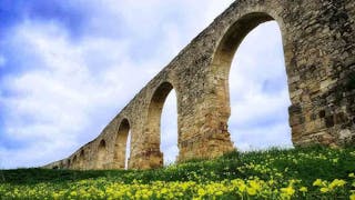 塞浦路斯蘭納卡卡馬雷斯輸水道 Kamares Aqueduct of Larnaca Cyprus