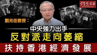 劉兆佳教授：中央強力出手 反對派走向萎縮 扶持香港經濟發展